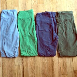 One Size Solid Lularoe Leggings